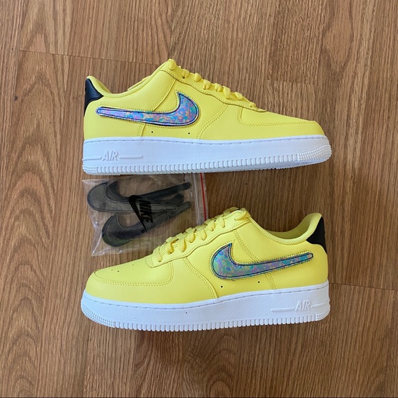 nike air force 1 lv8 yellow